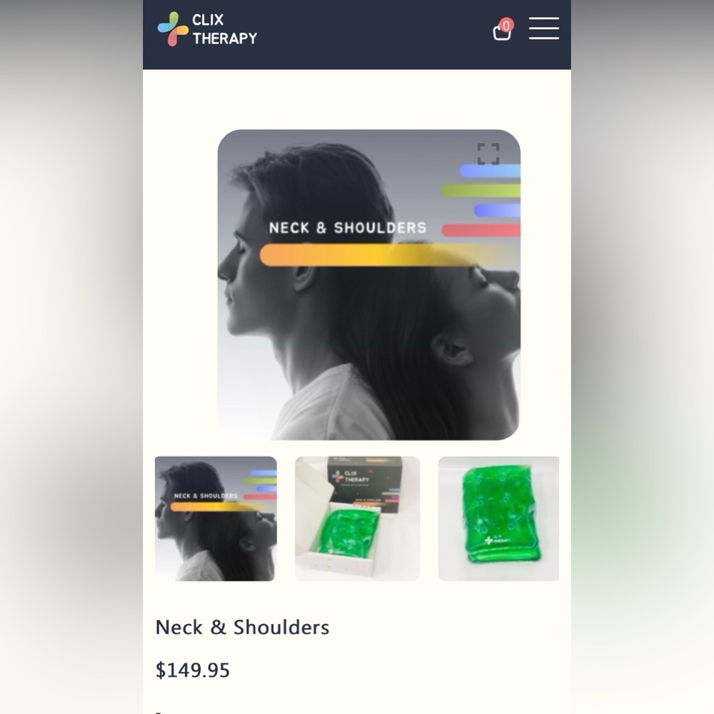 Neck and Shoulder Heating/Cooling Pad